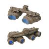 BOOIU Tactical Helmet GPNVG18 Four-eye Night Vision Goggles Model with Battery Case NVG Model Helmet Accessories-No Function