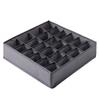 24 Grids Sock Storage Organizer Boxs Foldable Cabinet Drawer Organizers Clothes Closets Underwear Underpants Bra Storage Box
