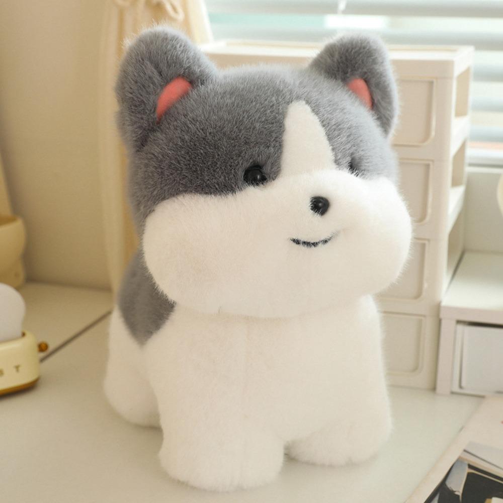 Soft Plush Dog Toy 20cm Plush Stuffed Doll Funny Plush Bib Dog Gift