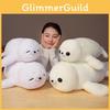 Cute Plush Seal Toy Short Pile Fabric Childs Bedtime Playroom Decoration Doll