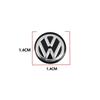 YKPSC1 Car Key Stickers Auto Control Keychain Emblem Accessories For Volkswagen VW R-line GTI R Polo Golf Passat Magotan Tiguan Jetta