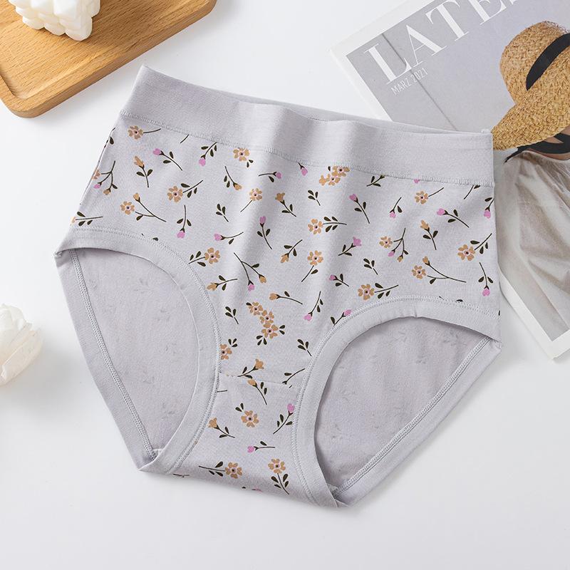 CFSC Women's Large Size Underwear Floral Print Underwear