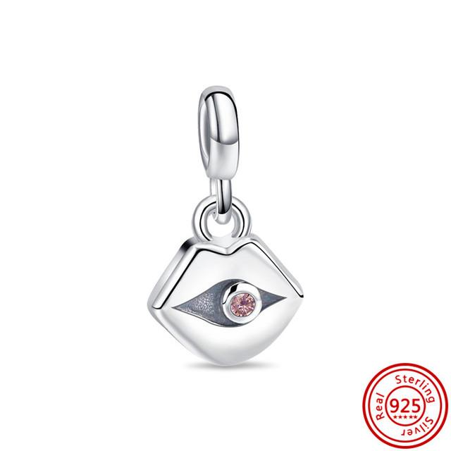 Новый 925 стерлингового серебра My Love Starfish Flamingo кулон Charm Fit Original Me браслет DIY бисер ювелирные изделия для женщин