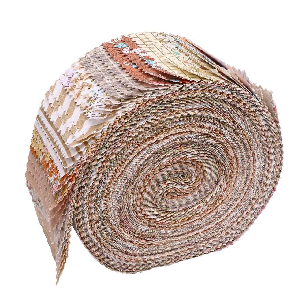 42 Sheets Vintage Floral Precuts Fabric Jelly Rolls Colorful Patchwork Fabrics Purse Making