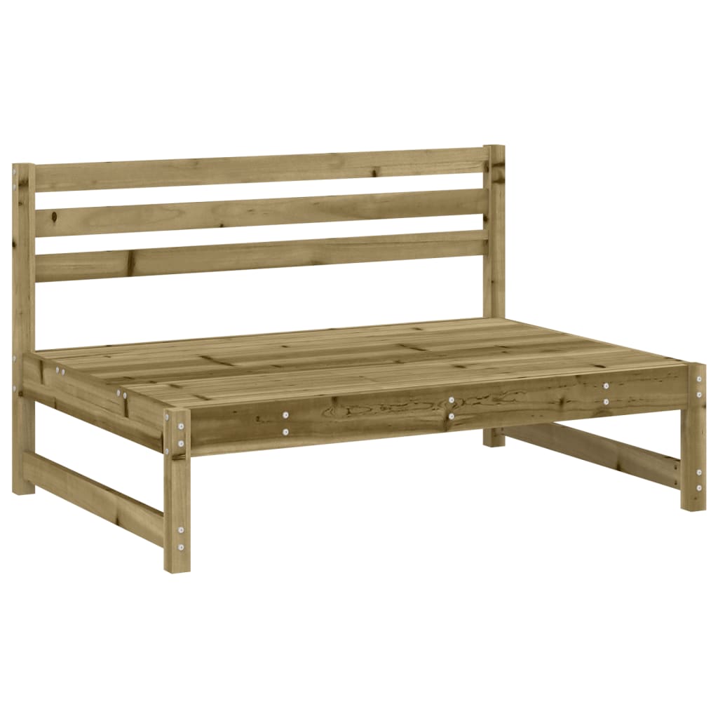 2 Piece Garden Lounge Set Pressure Treated Pine Wood