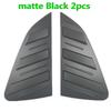 For VW POLO 2011- Rear Windows Triangle Blinds Cover Stickers Exterior Car Window Decoration Car Modification