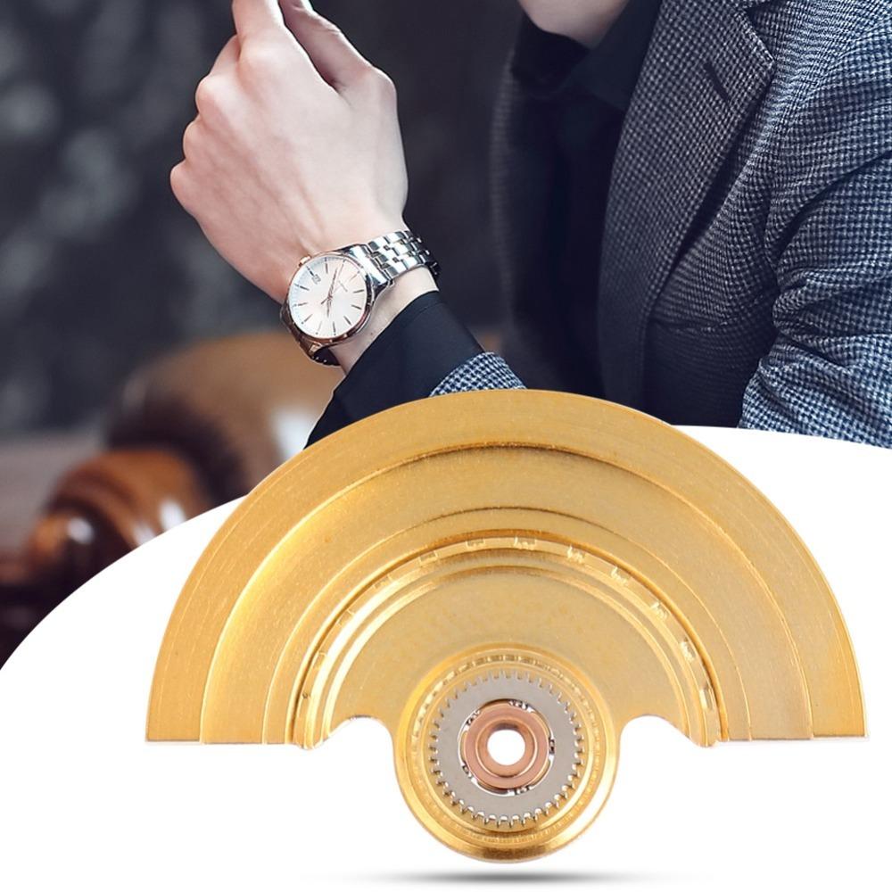 Gold Stainless Steel Oscillating Weight Automatic Hammer Mechanical Movement Watch Repair