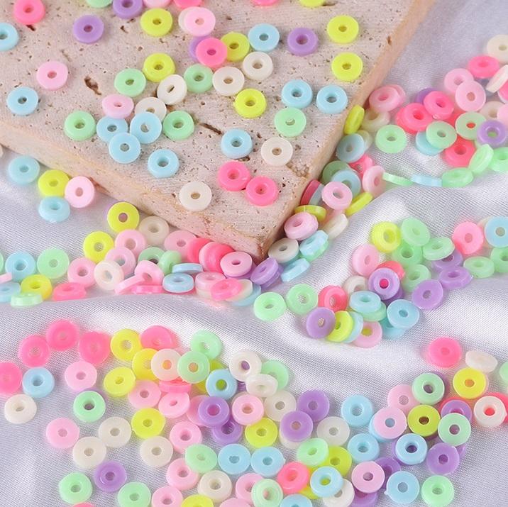 Изысканные уникальные новые модные акриловые бусины 20/40/100 шт. Diy браслет ожерелье свободные разделительные бусины Новое поступление ярких цветов ручные аксессуары