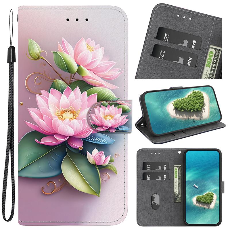 Чехол-книжка с подставкой для Honor Play 60 Plus 9T 5G 200 Smart 200 400 Lite 200 Pro 5G, чехол-кошелек с рисунком