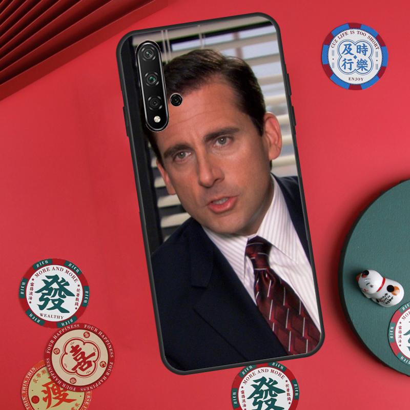 Michael Scott The Office For Huawei Nova 5T 9 10 SE 7i 8i 11i 12i Y73 Y72 Y61 Y91 Y60 Y70 Y90 P20 P30 P40 Lite Case
