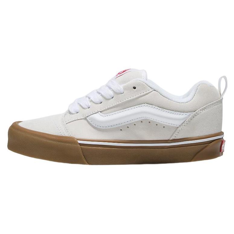 Vans Knu Skool Цвет слоновой кости с gum подошвой VN0009QCWHT