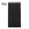 Colored Pencils for Kids 12PCS Rainbow Pencils, with Black Wood Barrel And Durable School Art Class Lead Core, Training Sketching Supplies Projects