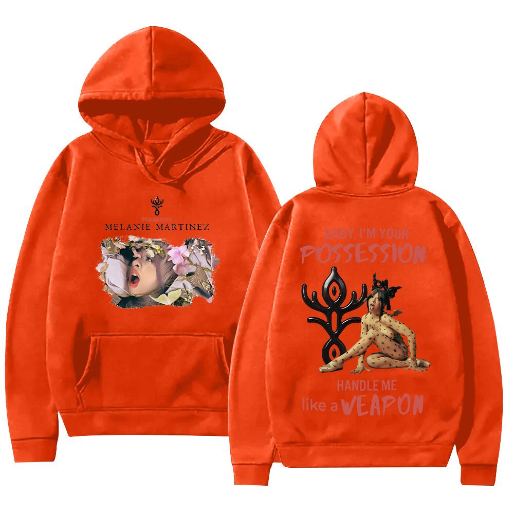 Melanie Martinez Possession Hoodies BABY, I'M YOUR Possession Graphic Clothing Women Men Harajuku Aesthetic Sweatshirts Pullover Fleece jacket