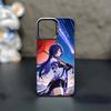 Чехол для телефона Acheron-Honkai-Star-Rail для iPhone17,16,15,14,13,12,11 Plus,Pro Max Черный Матовый Ударопрочный Чехол