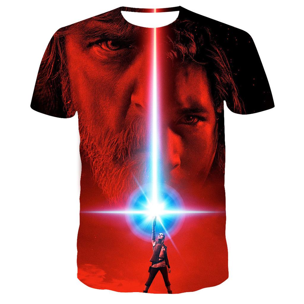 Графические футболки Star Wars Мужские Дарт Вейдер Штурмовик Логистические операции Летняя футболка Мужские и женские топы оверсайз