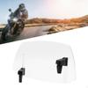 Motorcycle Wind Deflector Adjustable Riding Parts Windscreen Easy Installation Durable