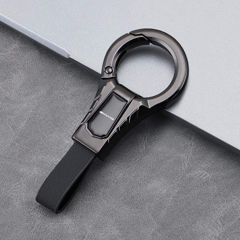 High Quality Car Keychain Metal Keyring Pendant Gift For Mercedes Benz AMG W203 W205 W206 W211 W220 W212 W201 W176 GLK GLE GLC JV3