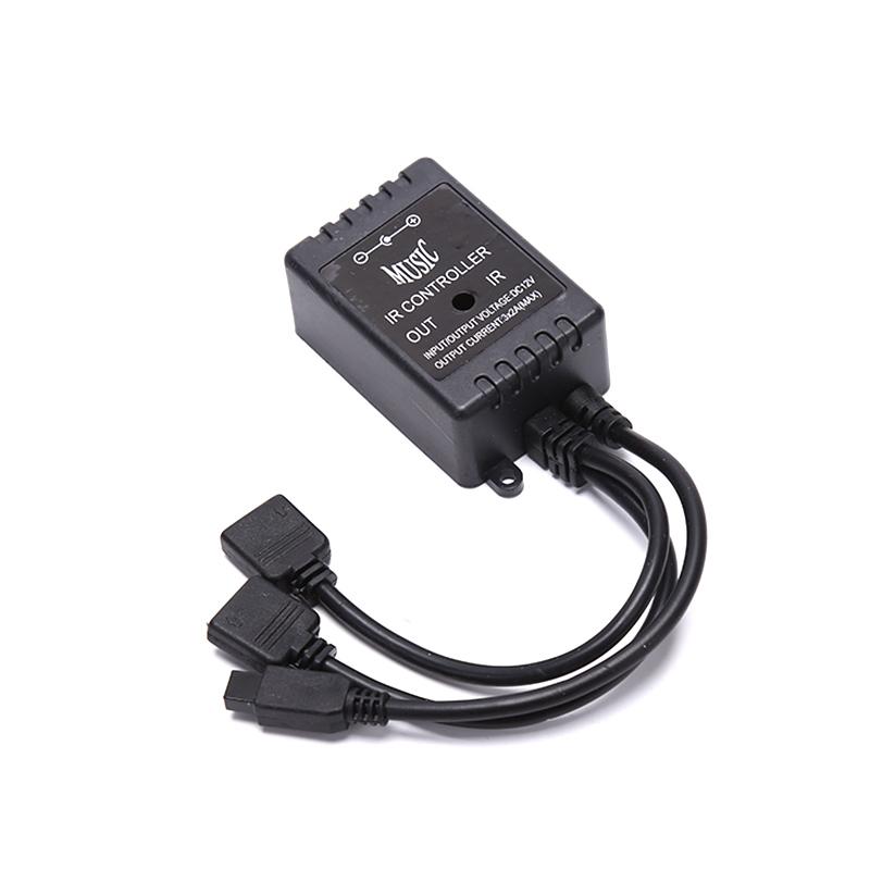 DC12V 44 клавиши музыкального ИК-контроллера Пульт дистанционного управления для RGB светодиодной ленты Музыкальный ИК-контроллер