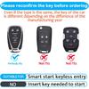 Tukellen for Chevrolet Key Fob Cover Special Soft TPU Key Case Key Shell Compatible with 2016-2024 Chevy Blazer Bolt EV Camaro Cruze Equinox Malibu