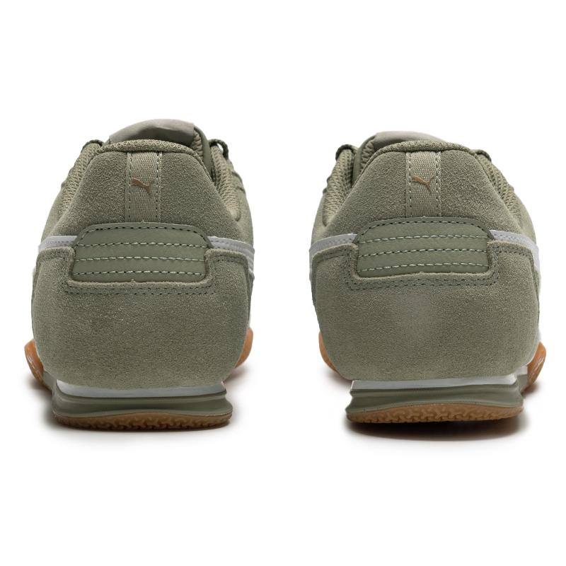 Puma Bella Donna Sd Удобные Универсальные Прочные Дышащие Легкие Низкие Повседневные Кроссовки Женские кроссовки Зеленые 402673-05