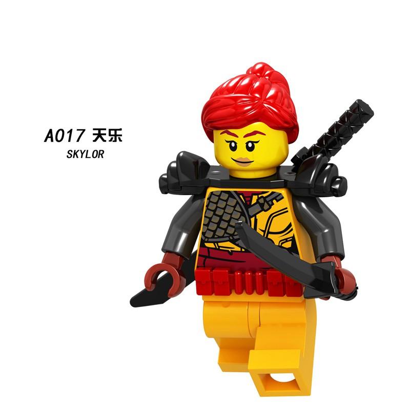 Ninjago Snake Minifigures Skales Acidicus Pythor Chokun Movies Series Building Blocks Toys for Children