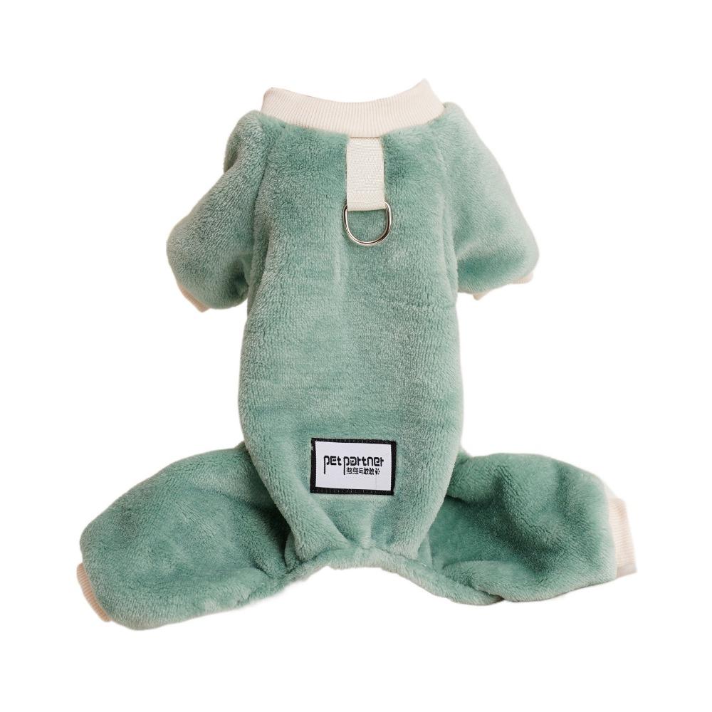 Soft Winter Dog Jumpsuit Thicken Dogs Cold Weather Clothes For Dogs Puppy Cats