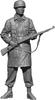 H3 Model WW2 German Rifleman Holding a Gun Resin Kit HS24088 1/24 Fallschirmjäger #3 (person)