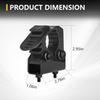 Universal Quick Release Clamp Heavy Duty Rubber Clamps Fit for Shovels, Axes, and Other Tools Shovel Holder Mini Mount Compatible with Truck Off Road