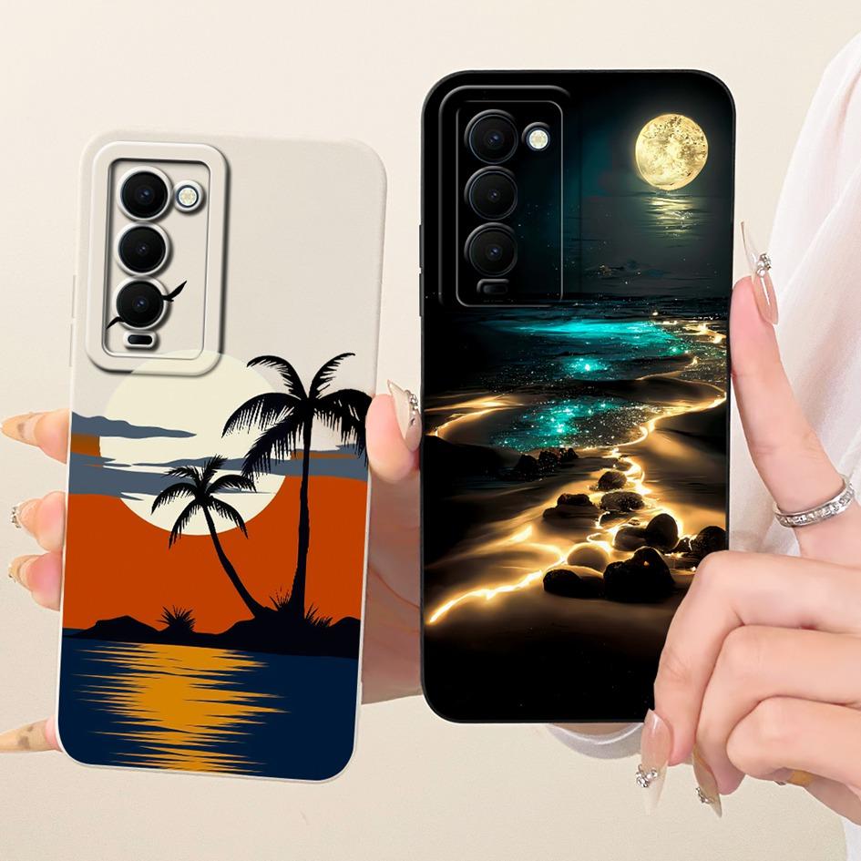 Для чехла Tecno Camon 18 18T 18P 18i Чехол для телефона Популярный Цветок Мягкий силиконовый чехол Для Tecno Camon 18 Premier CH9 CH9n Защитный