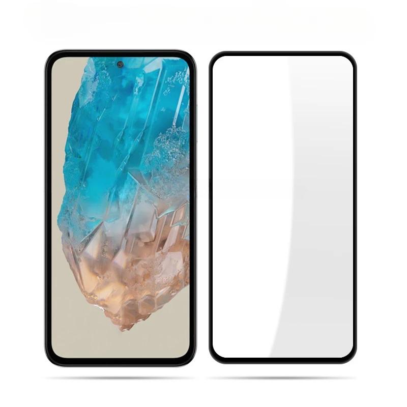 9D Закаленное стекло для Samsung Galaxy M35 Черная рамка Прозрачная защитная пленка для экрана для SamsungM35 Samsungm35 9H Защитная передняя пленка