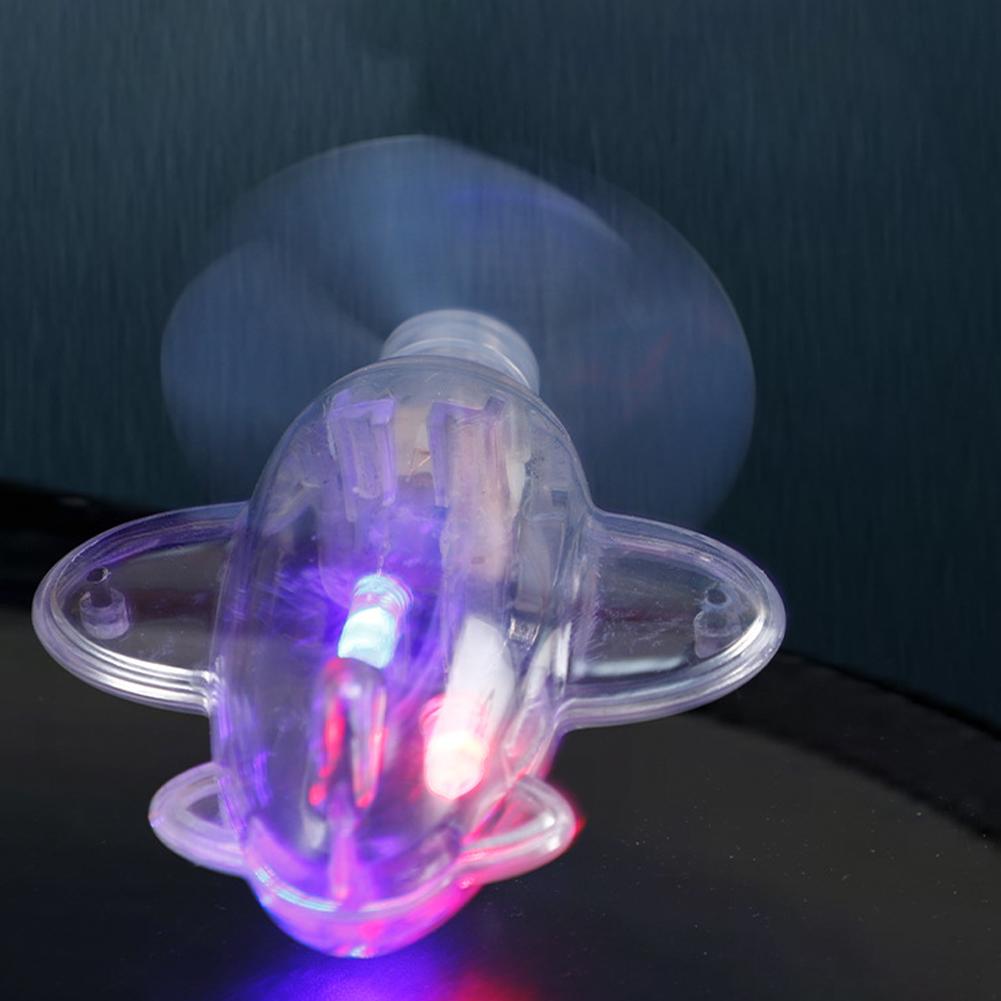 Ветроэлектрические светодиодные фонари для самолетов Безопасность Велосипед Украшения Ручка Предупреждения Езда K3O8