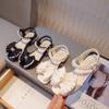 2024 Summer New Children Shoes Casual Soft Soled Open Toed Sandals Designer Princess Dresses Shoes Kids Casual Shoes Zapatos