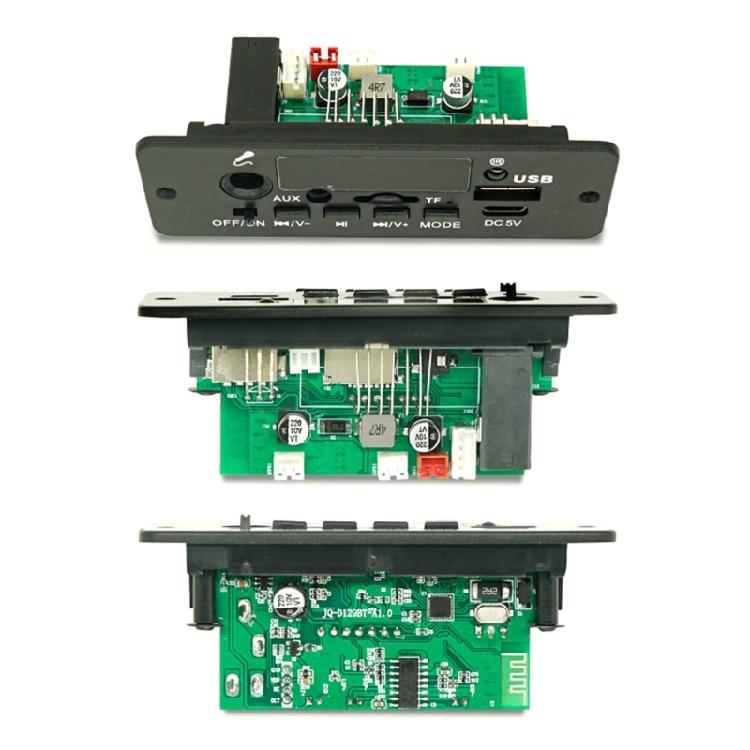 Плата декодеров Беспроводной автомобильный MP3-плеер с Bluetooth-совместимостью 5.0 Модуль записи USB Поддержка USB TF-карты AUX FM-радио