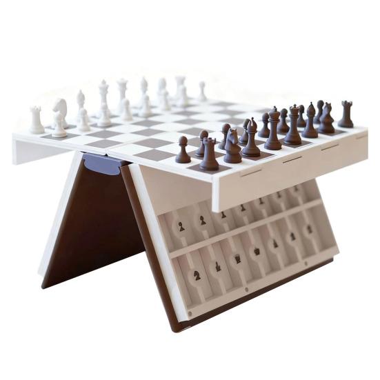 3D-печатная настольная игра Книга Виселица Четыре в ряд Морской бой Шахматная игра Подростки Взрослые Портативная Образовательная Складная Книга-игра Стратегическая игра