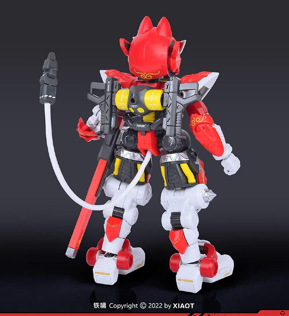 Platts XIAOT Сверхмобильная броня Cat Ninja Assault Battlefield Commander Flame Scale Цветная пластиковая модель XIA3 CAT-03 1/60