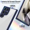 Чехол для Samsung Galaxy S22 Ultra 5G Матовый Skin Touch Прозрачный PC + TPU Ударопрочная задняя крышка телефона