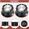 Coehaopike 15-Piece A03 Potentiometer Control Knob and 0-100 Scale Plate Bakelite Knob Scale Plate Digital Potentiometer Set