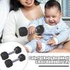 1 Pair Children's Mini Dumbbells Baby Workout Dumbbells Safe Silicone Hand