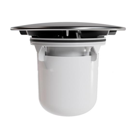 Крышка сливного отверстия для душа Yousheng Chrome Finish, простая установка, погружной стакан, быстрый слив, сменная крышка сифона по британскому стандарту