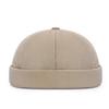 Landlord Hat No Brim Solid Color Hip Hop Hat Lightweight Breathable Soft
