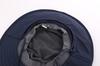 Outdoor Unisex Mesh Safari Wide Sun Farm Work UV Protection Hat [Connectyle] UPF50+ Hat, Brim, Protection, Hat, (Navy Blue)