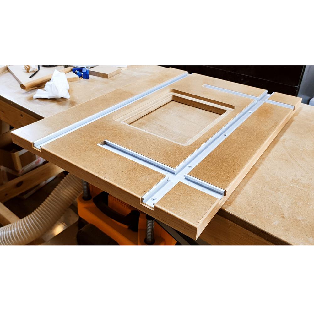 T-образный паз T-образный паз для торцовочной доски для настольной пилы, фрезерного станка, ленточных пил, столярного инструмента для самостоятельной обработки древесины 100-800 мм, тип 30