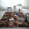 Inyahome Girls Kids Shaggy Fuzzy Soft Carpet Plush Bedside Area Rug Indoor Floor Room Carpet for Teen Dorm Christmas Home Decor