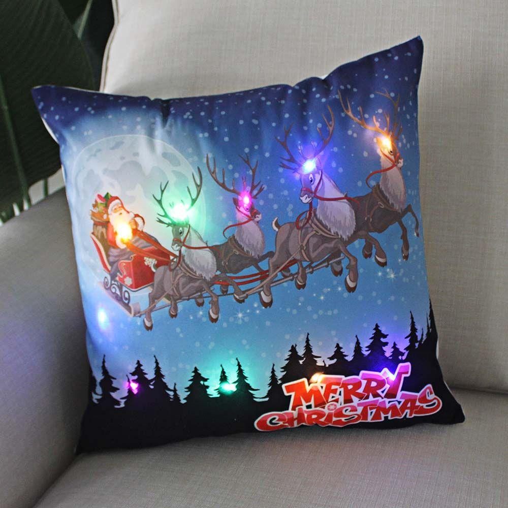 Home Decor For Home Living Room Throw Pillow Cover Pillow Case Cushion Cover Christmas Decoration