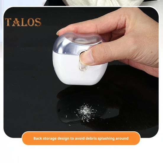 Электрическая машинка для стрижки ногтей, полировщик со светодиодной подсветкой, 2-скоростная, регулируемая, тип C, перезаряжаемая, автоматическая пилка для ногтей для детей, взрослых, пожилых людей, маникюр