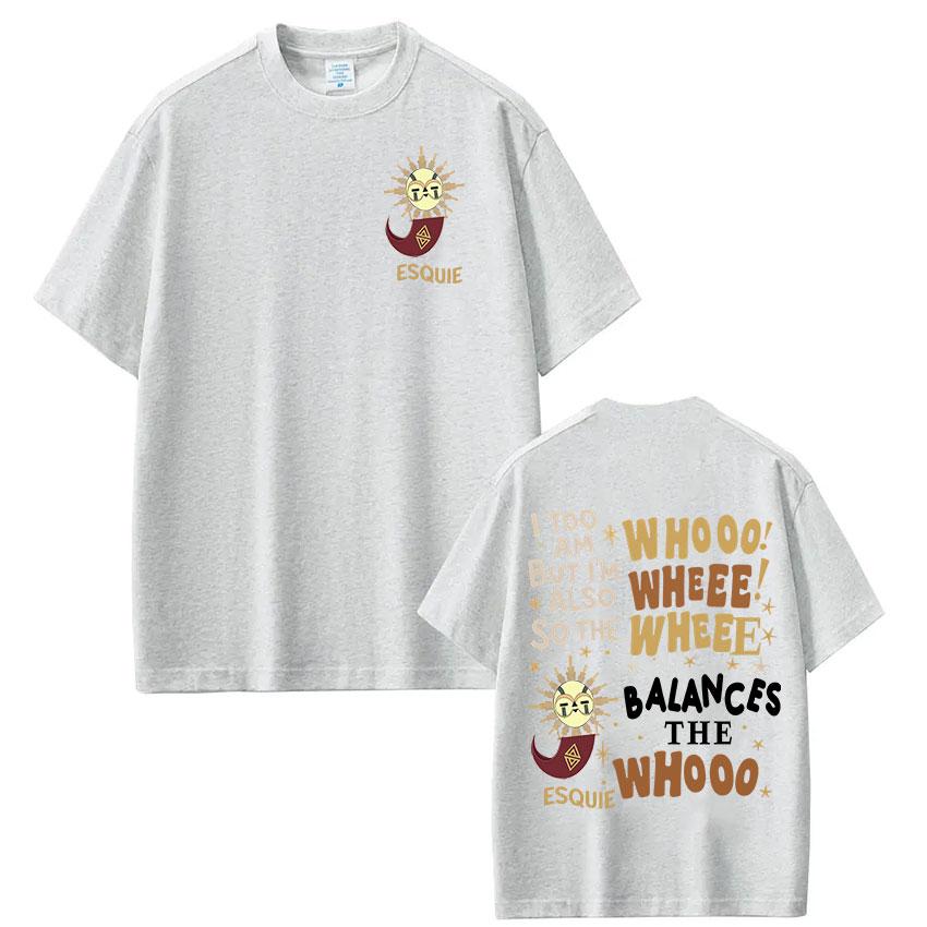 Esquie Clair Obscure Expedition 33 2025 Game Merch Summer Mens Womens Fashion Retro Short Sleeve Tshirt Cotton Tshirt
