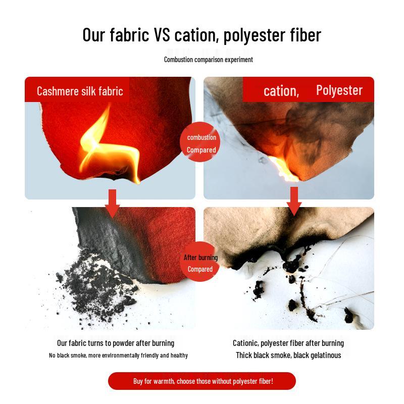 Женский бесшовный комплект из кашемира и шелка: жилет и кальсоны с встроенным бюстгальтером - на флисовой подкладке и плотный для осени