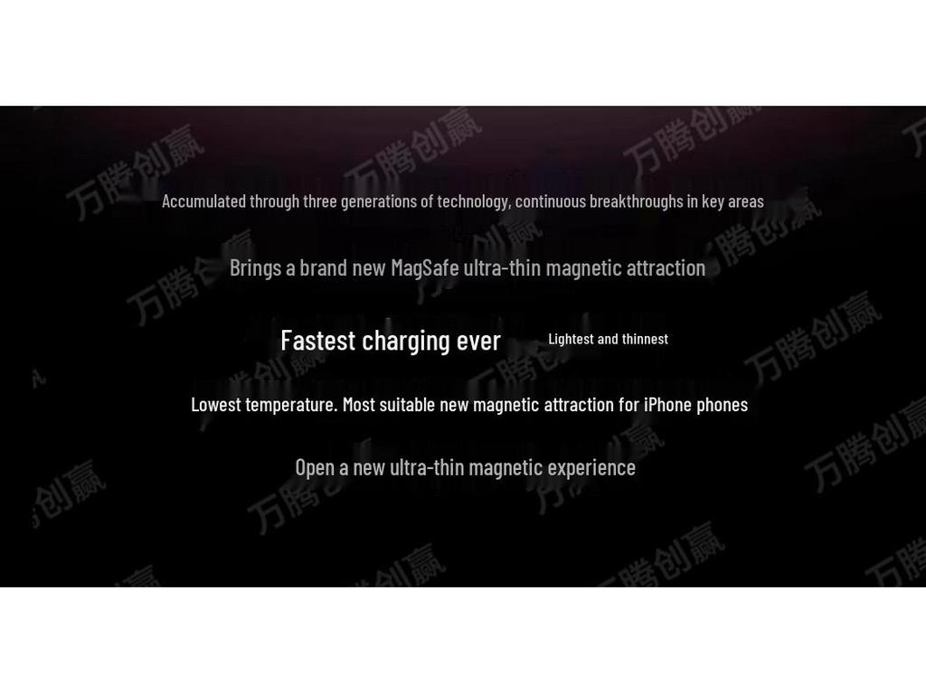 Ultra-Thin 8mm Magnetic 15W Fast Charger for iPhone 16