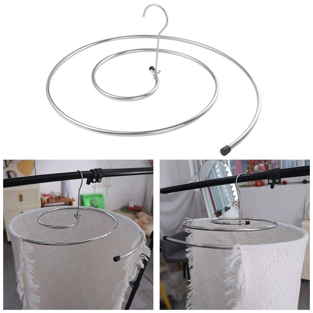 Rotating Quilt Sheet Hanger Round Spirals Clothes Pole Blanket Hanger Spirals Drying Rack Outdoor