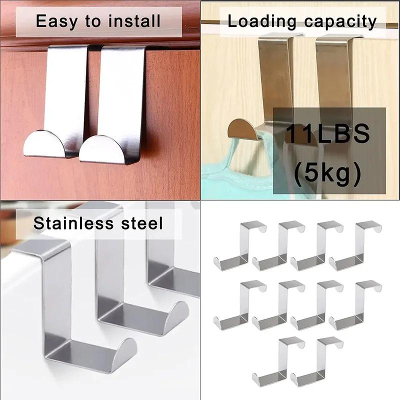 Z-Shaped Bathroom Cabinet By Hook Stainless Steel By Rear Hanger Keychain Coat Hook Home Kitchen Accessories Organizer Tool